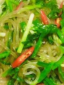 凉拌韭菜粉条