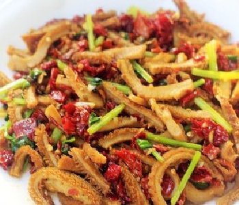 辣皮子滚牛肚