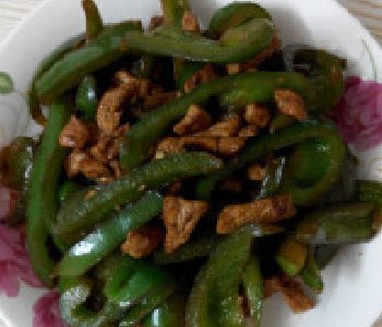 青椒炒肉