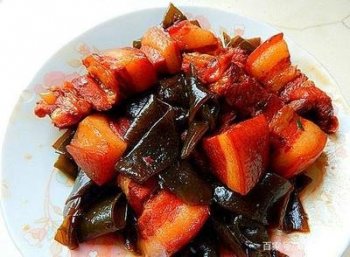 东莞饭堂承包海带红烧肉的做