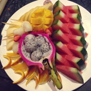 东莞饭堂承包水果拼盘的做法