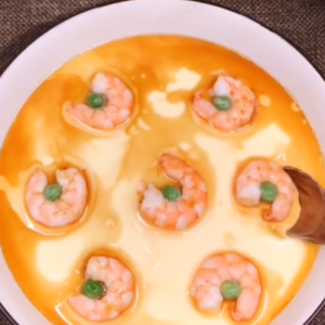 东莞饭堂承包虾仁蒸蛋的做法